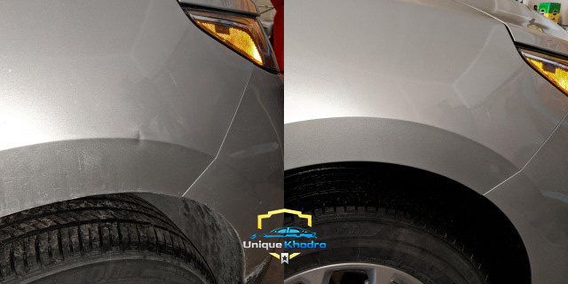 صافکاری گلگیر خودروهای ایرانی