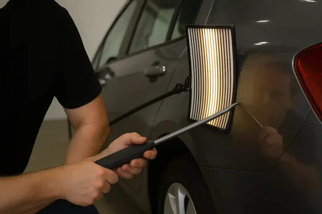 ضخامت بدنه بر روی نتیجه صافکاری